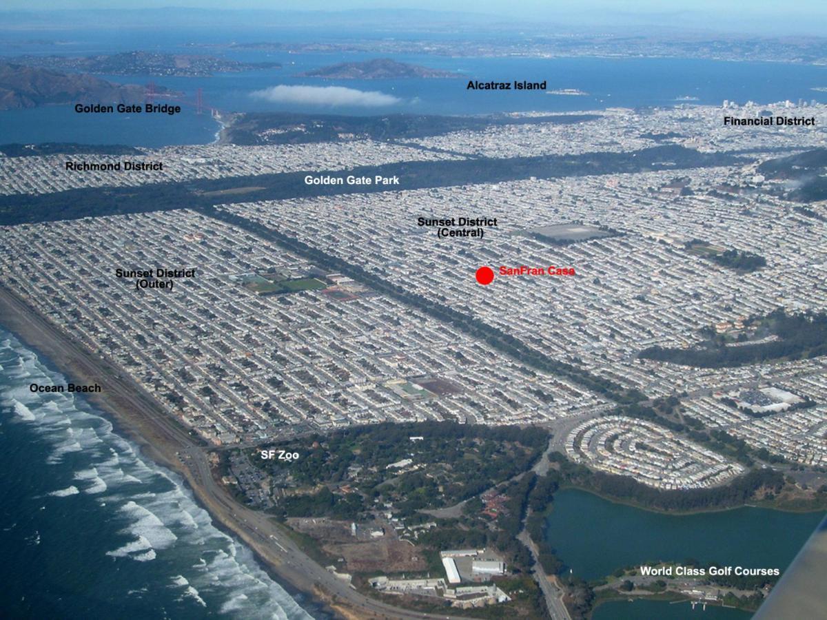 Stunning Sanfran Casa Close To Center And Steps From Ocean 旧金山 外观 照片
